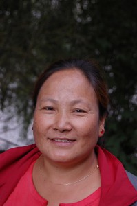 Laxmi Gauchan, die Präsidentin von Sahayog Himalaya-Nepal 